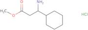 Methyl 3-amino-3-cyclohexylpropanoate hydrochloride