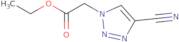 Ethyl 2-(4-cyano-1H-1,2,3-triazol-1-yl)acetate