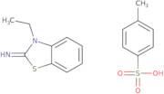 3-Ethylbenzo[D]thiazol-2(3H)-imine 4-methylbenzenesulfonate