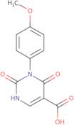 3-(4-Methoxyphenyl)-2,4-dioxo-1,2,3,4-tetrahydropyrimidine-5-carboxylic acid