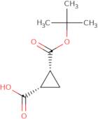 cis-2-Boc-cyclopropane-1-carboxylic acid