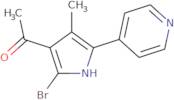 1-(2-Bromo-4-methyl-5-(pyridin-4-yl)-1H-pyrrol-3-yl)ethanone