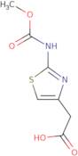 {2-[(Methoxycarbonyl)amino]-1,3-thiazol-4-yl}acetic acid