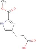 3-(5-(Methoxycarbonyl)-1H-pyrrol-3-yl)propanoic acid