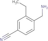4-(Aminomethyl)-3-ethylbenzonitrile