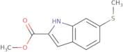 Methyl 6-(methylsulfanyl)-1H-indole-2-carboxylate