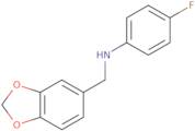 N-(1,3-Dioxaindan-5-ylmethyl)-4-fluoroaniline