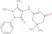 4-((5,5-dimethyl-3-oxocyclohex-1-enyl)amino)-2,3-dimethyl-1-phenyl-3-pyrazolin-5-one