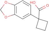 1-(1,3-Dioxaindan-5-yl)cyclobutane-1-carboxylic acid