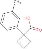 1-(3-Methylphenyl)cyclobutane-1-carboxylic acid