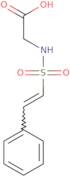 2-(2-Phenylethenesulfonamido)acetic acid