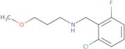 [(2-Chloro-6-fluorophenyl)methyl](3-methoxypropyl)amine