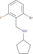 N-Cyclopentyl 2-bromo-6-fluorobenzylamine