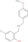 4-Chloro-2-{[(4-methoxybenzyl)amino]methyl}phenol