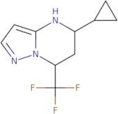 5-Cyclopropyl-7-(trifluoromethyl)-4,5,6,7-tetrahydropyrazolo[1,5-a]pyrimidine