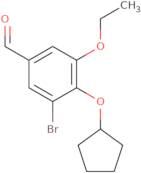 3-Bromo-4-(cyclopentyloxy)-5-ethoxybenzaldehyde