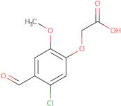2-(5-Chloro-4-formyl-2-methoxyphenoxy)acetic acid