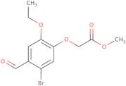 Methyl (5-bromo-2-ethoxy-4-formylphenoxy)acetate