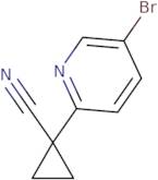 1-(5-Bromopyridin-2-yl)cyclopropanecarbonitrile
