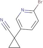 1-(6-Bromopyridin-3-yl)cyclopropanecarbonitrile