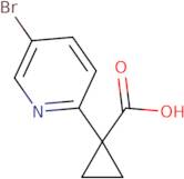 1-(5-Bromopyridin-2-yl)cyclopropane-1-carboxylic acid