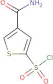 4-(Aminocarbonyl)-2-thiophenesulfonyl chloride
