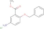 4-(Benzyloxy)-3-(methoxycarbonyl)benzenaminium chloride