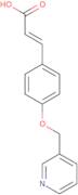 (2E)-3-{4-[(Pyridin-3-yl)methoxy]phenyl}prop-2-enoic acid
