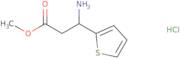 Methyl 3-amino-3-(thiophen-2-yl)propanoate hydrochloride