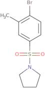 1-(4-Bromo-3-methylphenylsulfonyl)pyrrolidine