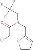 2-Chloro-N-(furan-2-ylmethyl)-N-(2,2,2-trifluoroethyl)acetamide