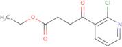 Ethyl 4-(2-chloro-3-pyridyl)-4-oxobutyrate