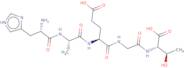 (4S)-4-[(2S)-2-[(2S)-2-Amino-3-(1H-imidazol-4-yl)propanamido]propanamido]-4-[({[(1S,2R)-1-carboxy-…