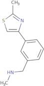 N-Methyl-N-[3-(2-methyl-1,3-thiazol-4-yl)benzyl]amine