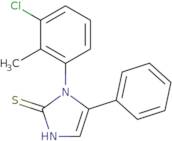 1-(3-Chloro-2-methylphenyl)-5-phenyl-1H-imidazole-2-thiol
