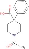 1-Acetyl-4-phenylpiperidine-4-carboxylic acid