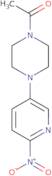 1-[4-(6-Nitro-3-pyridinyl)-1-piperazinyl]ethanone