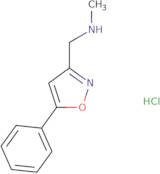 N-Methyl-1-(5-phenylisoxazol-3-yl)methanamine hydrochloride