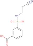 3-[(2-Cyanoethyl)sulfamoyl]benzoic acid