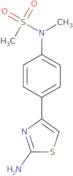 N-[4-(2-Amino-1,3-thiazol-4-yl)phenyl]-N-methylmethanesulfonamide