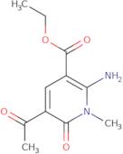 Ethyl 5-acetyl-6-hydroxy-2-imino-1-methyl-1,2-dihydropyridine-3-carboxylate