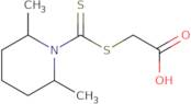 2-(2,6-Dimethylpiperidine-1-carbothioylsulfanyl)acetic acid