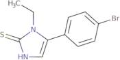 5-(4-Bromophenyl)-1-ethyl-1H-imidazole-2-thiol