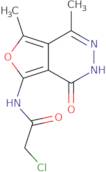 2-Chloro-N-{1,7-dimethyl-4-oxo-3H,4H-furo[3,4-d]pyridazin-5-yl}acetamide