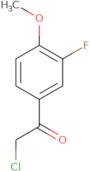 2-Chloro-1-(3-fluoro-4-methoxyphenyl)ethan-1-one