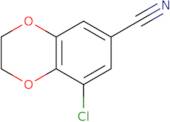 8-Chloro-2,3-dihydro-1,4-benzodioxine-6-carbonitrile