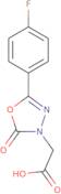 2-[5-(4-Fluorophenyl)-2-oxo-2,3-dihydro-1,3,4-oxadiazol-3-yl]acetic acid