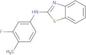 N-(3-Fluoro-4-methylphenyl)-1,3-benzothiazol-2-amine