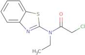 N-(1,3-Benzothiazol-2-yl)-2-chloro-N-ethylacetamide