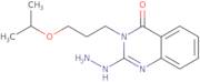 2-Hydrazinyl-3-[3-(propan-2-yloxy)propyl]-3,4-dihydroquinazolin-4-one